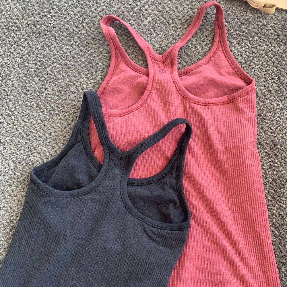 Lululemon Ebb To Street Shelf Bra Tank Top